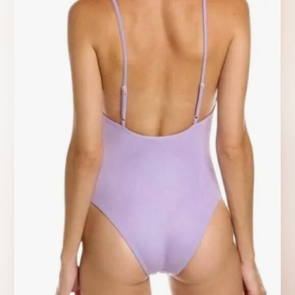 Onia Juliette One Piece Lavender/purple Swimsuit NWOT size XS - Picture 2 of 5
